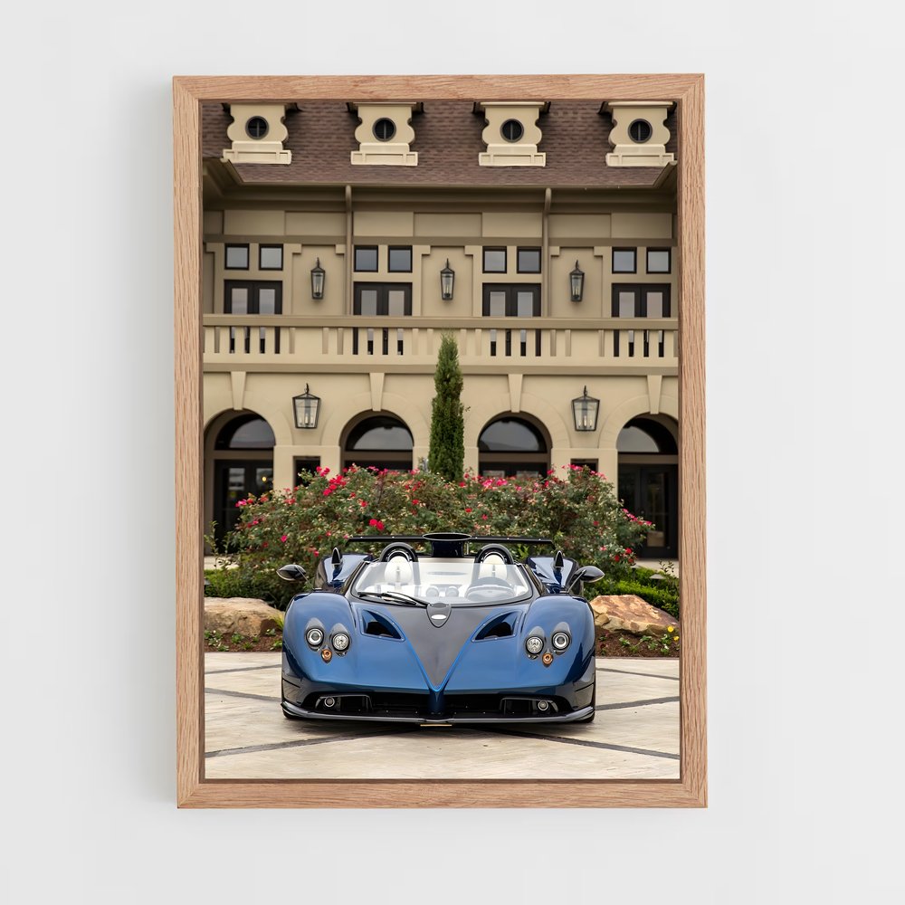 Poster Zonda en Harmonie – affiche Pagani (vue 4)